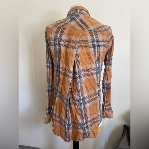 Cloth & Stone Multicolor Plaid Button Down Shirt - Picture 4 of 8